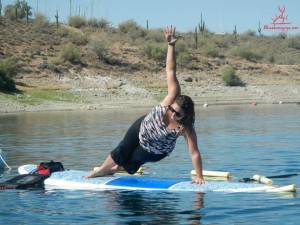 Yoga:SUP Jul 12 - Nicole side plank